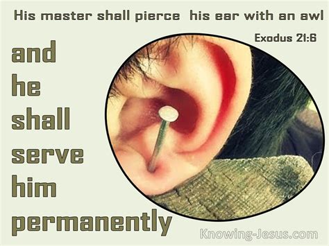 Is ear piercing allowed in Bible?