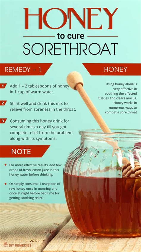 Is eating straight honey good for your throat?