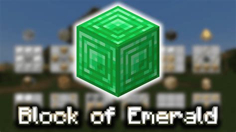 Is emerald Block rare?