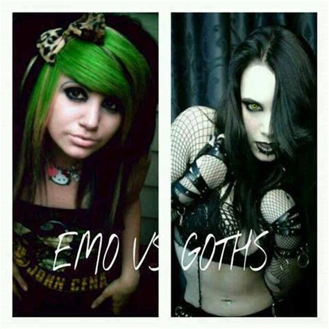 Is emo goth?