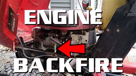 Is engine backfire bad?