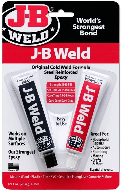Is epoxy as strong as Weld?