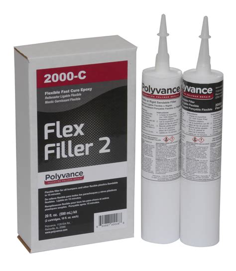 Is epoxy filler flexible?