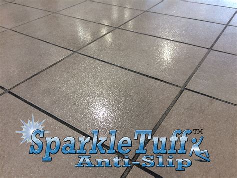 Is epoxy over concrete slippery?