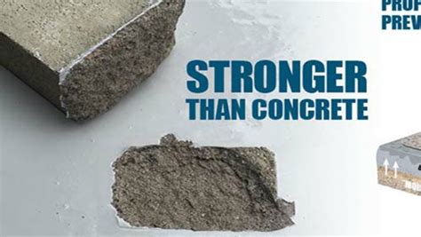 Is epoxy stronger than concrete?