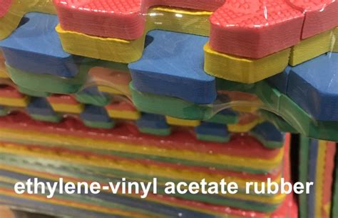 Is ethylene-vinyl acetate like rubber?