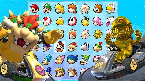 Is everything already unlocked in Mario Kart 8 Deluxe?