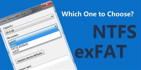 Is exFAT better than NTFS for cameras?