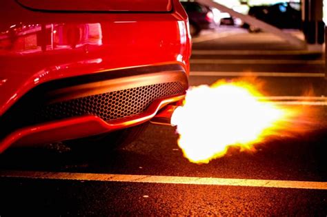 Is exhaust backfire bad?