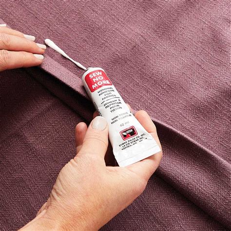 Is fabric glue invisible?