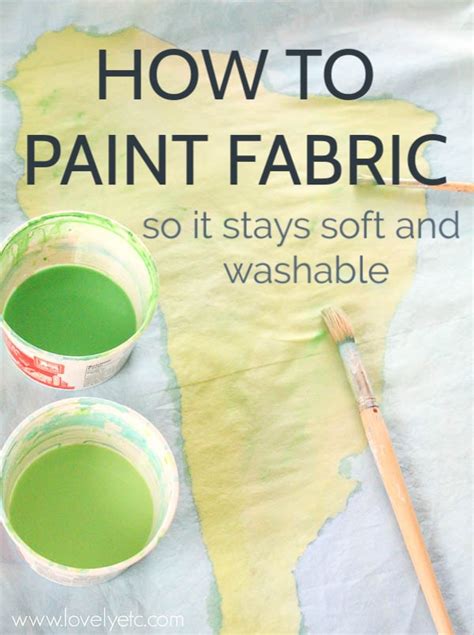 Is fabric paint soft?