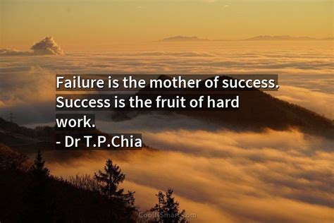 Is failure the mother of success?