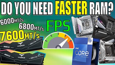 Is faster DDR5 worth it?