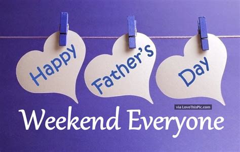 Is father's Day always on a weekend?