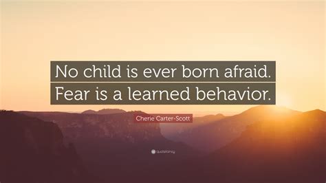 Is fear a learned behavior?