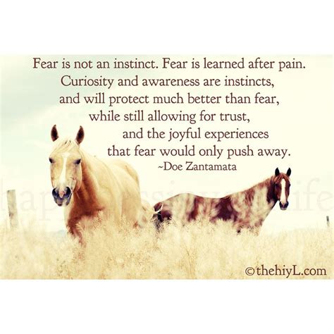 Is fear an instinct?