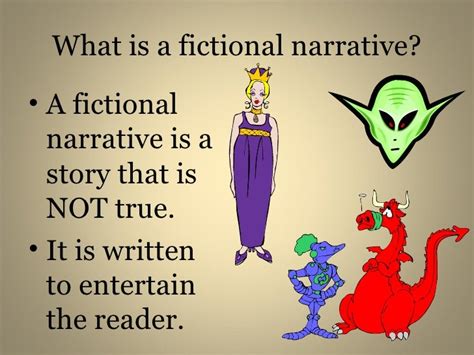 Is fictional a narrative?