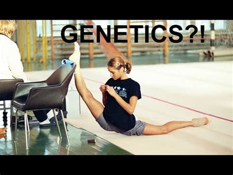 Is flexibility mostly genetic?