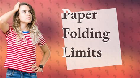 Is folding paper 42 times possible?