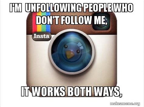 Is following and unfollowing bad?