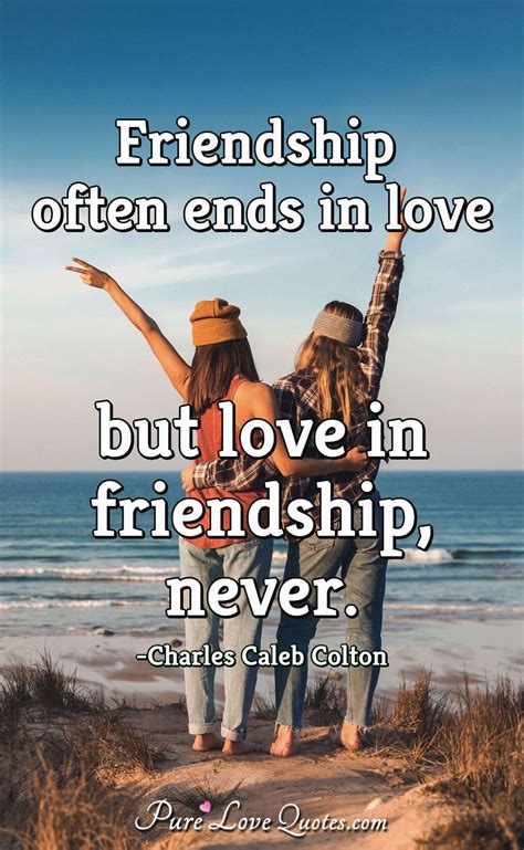 Is friendship similar to love?