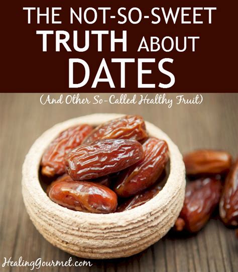 Is fructose in dates bad for you?