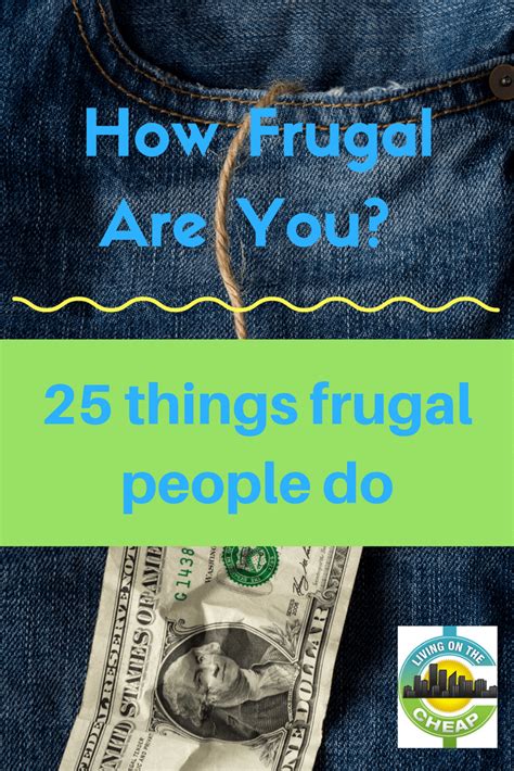 Is frugality a personality disorder?