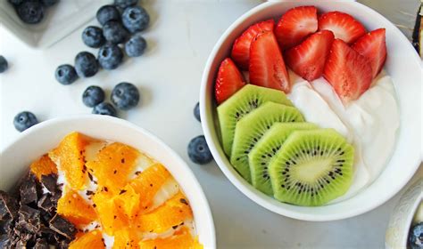 Is fruit and yoghurt a good breakfast?