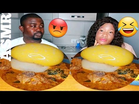 Is fufu white or yellow?