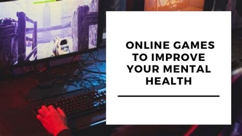 Is gaming good for your mental health?