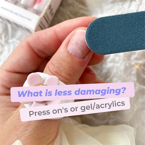 Is gel less damaging than acrylic?