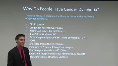 Is gender dysphoria a genetic defect?