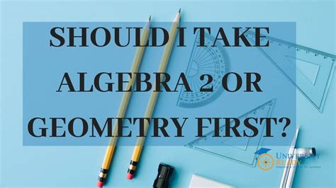 Is geometry easy or algebra?