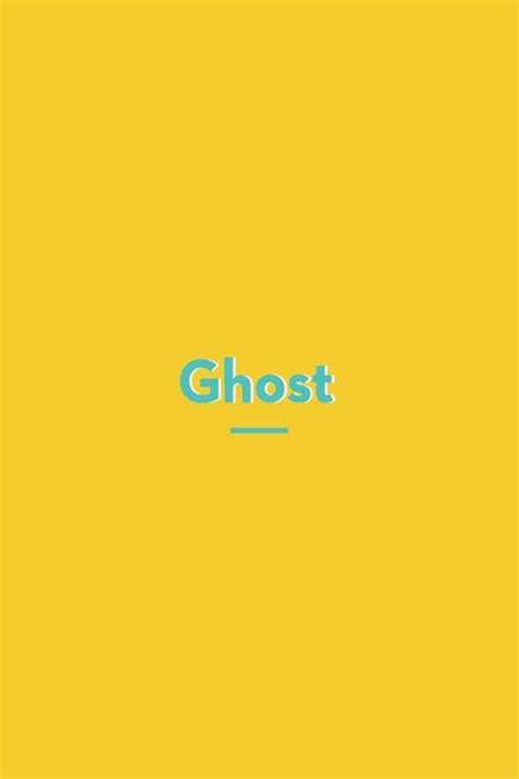 Is ghost a slang word?