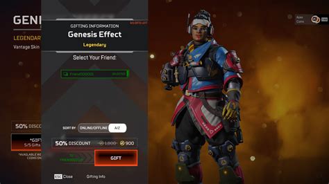 Is gifting disabled in Apex Legends?