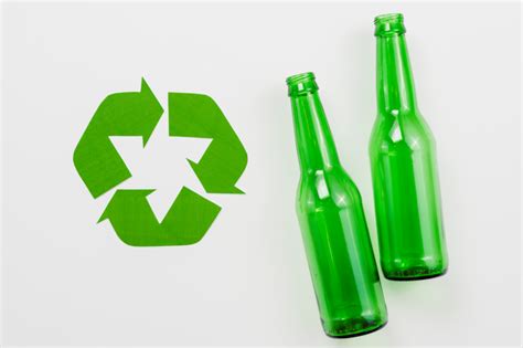 Is glass 100% recycled?