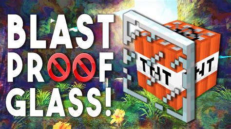 Is glass immune to TNT in Minecraft?