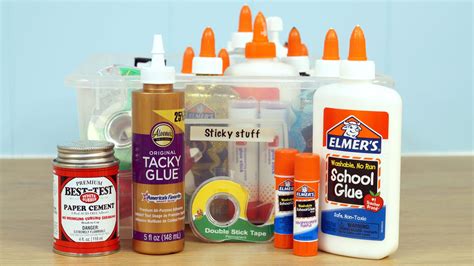 Is glue bad for kids?