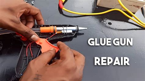 Is glue from a glue gun conductive?