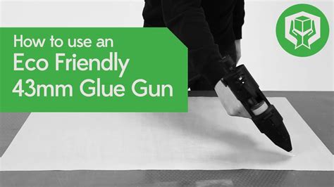 Is glue gun environmentally friendly?