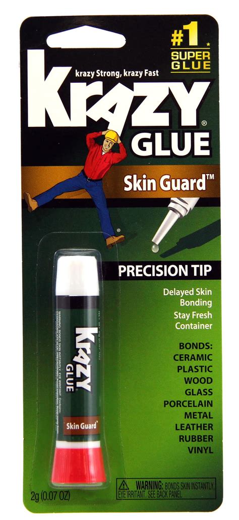 Is glue safe for the skin?