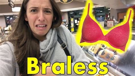 Is going braless bad for your breasts?