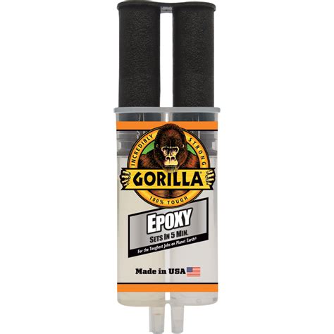 Is gorilla glue as strong as epoxy?