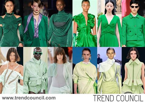 Is green in fashion 2023?