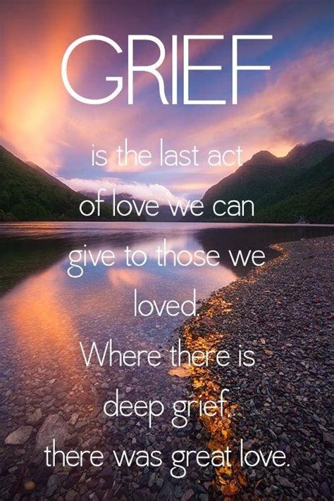 Is grief the final form of love?