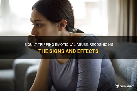 Is guilt tripping mental abuse?