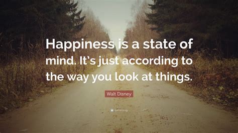 Is happiness a state of mind?