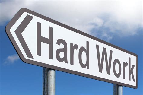 Is hard work a value?