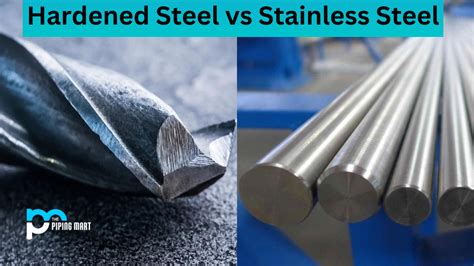 Is hardened steel same as stainless steel?