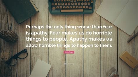 Is hate worse than apathy?